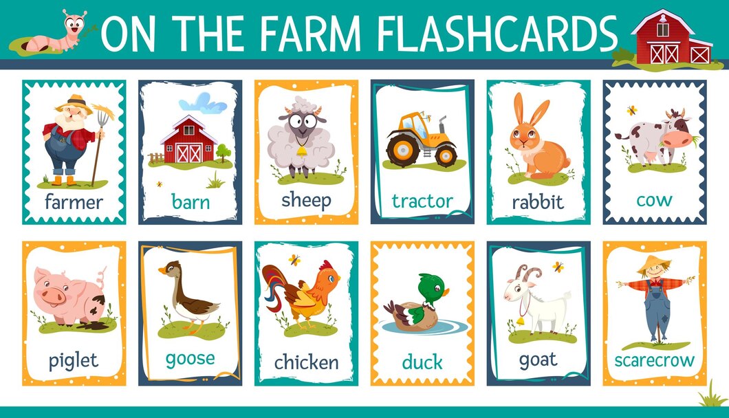 Flashcard theo từng chủ đề, tạo sự thích thú và vui vẻ cho trẻ